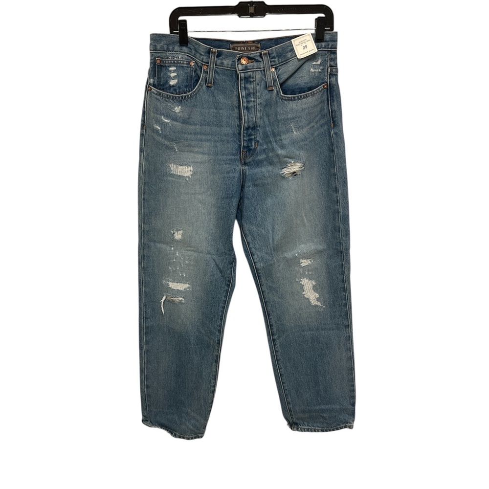 J. Crew Point Sur Denim Slouchy Boyfriend Jeans